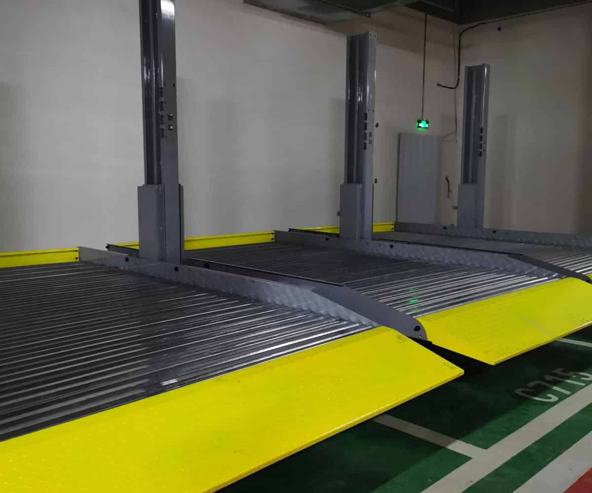 漢源縣四柱簡易類機械停車過驗收