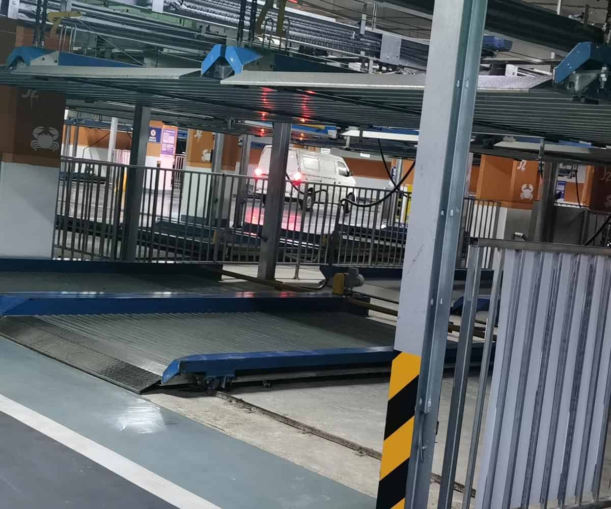 巴南區四柱機械式停車庫過驗收