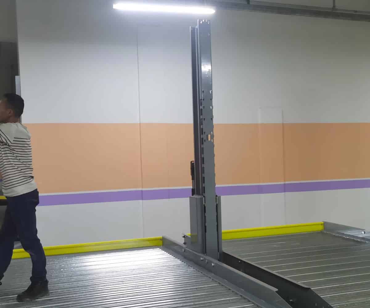 甘孜縣兩層簡易升降立體車庫停車設備廠家
