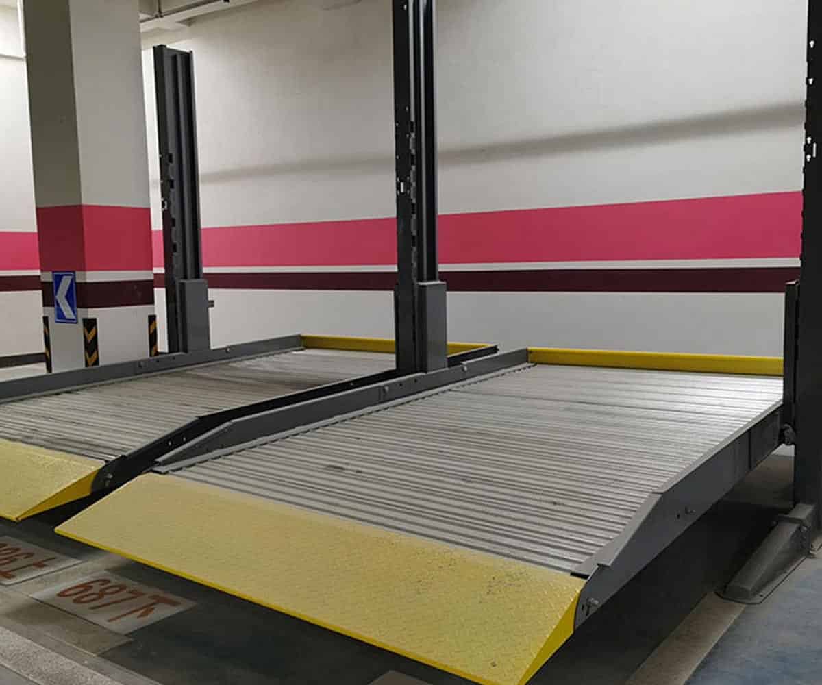 漢源縣二層簡易式立體停車改造