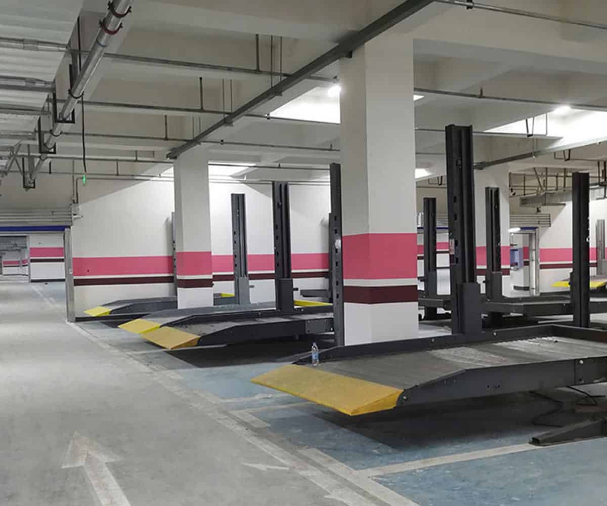 家用升降式機械式立體車庫過驗收