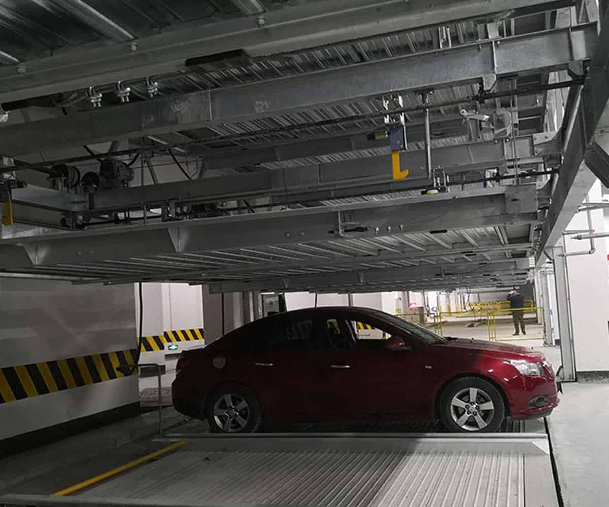 酉陽縣PSH升降橫移式機械停車場安裝