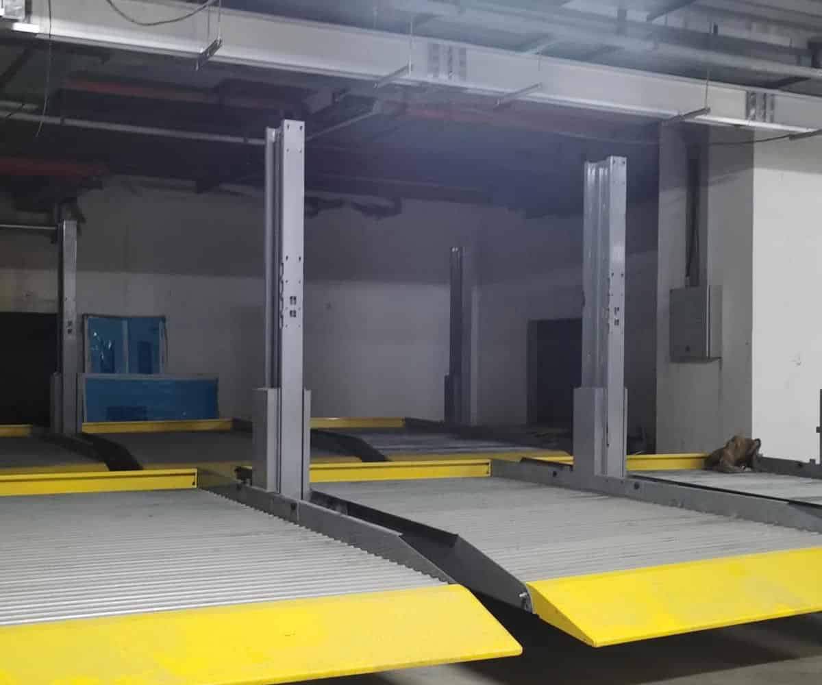 漢源縣雙層PSH型機械式立體停車設備改造