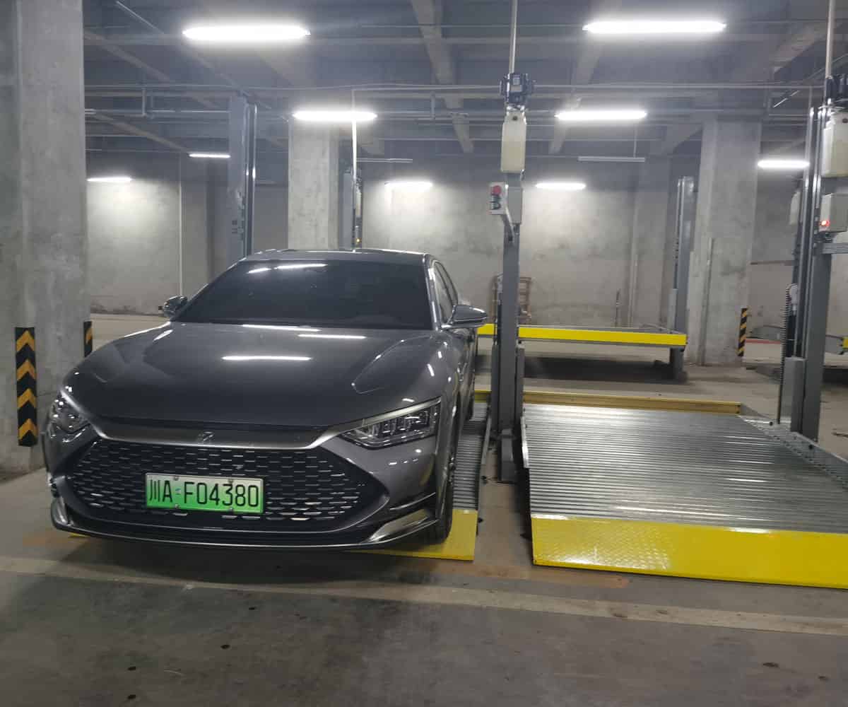 船山區2柱立體停車場回收