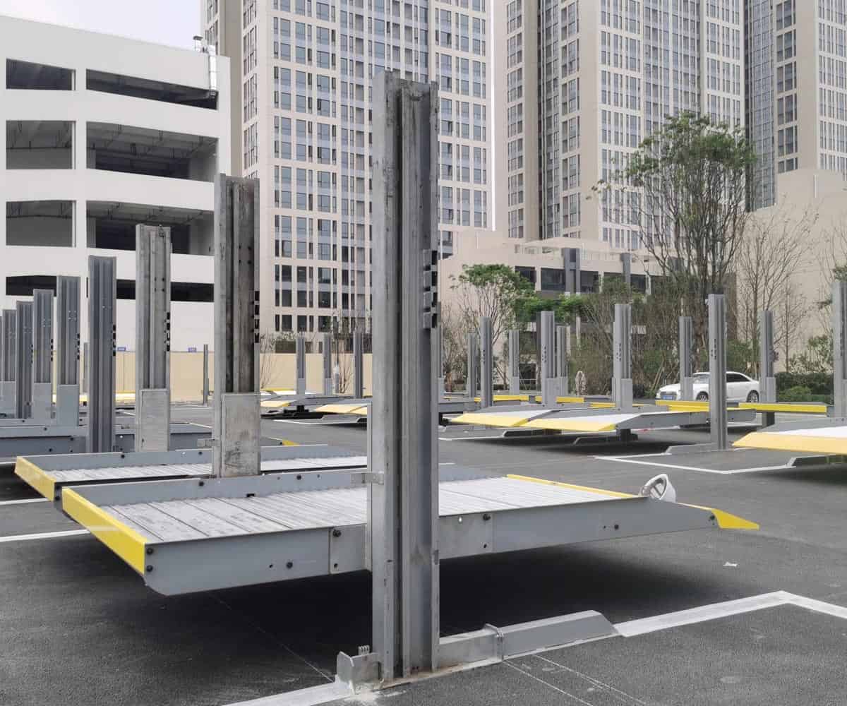 雙層升降橫移式機械車庫租賃