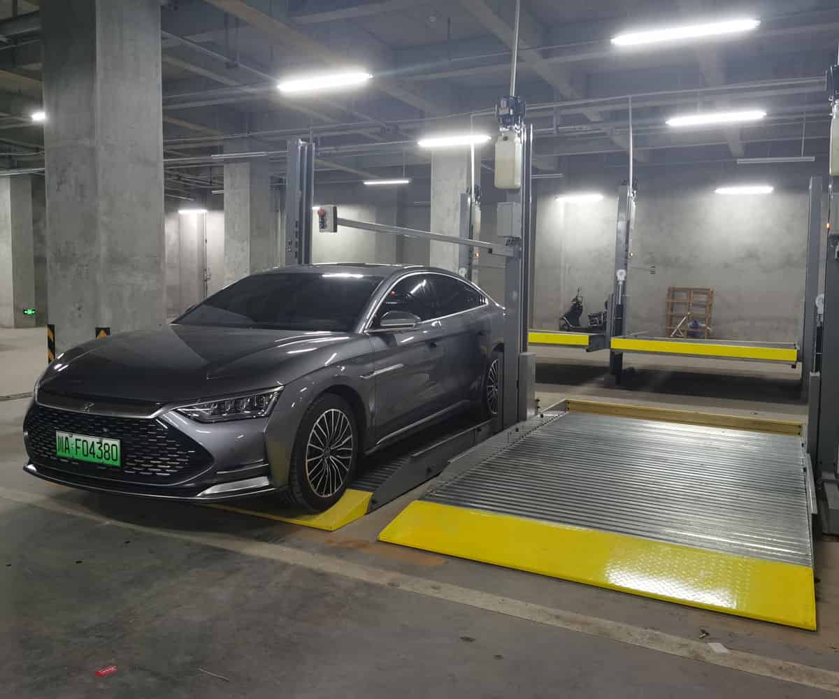 瀘定縣2層簡易式機械停車拆除