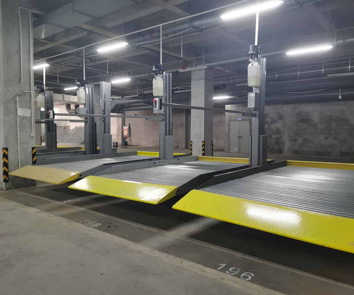 廣元市PSH左右橫移停車位過驗收