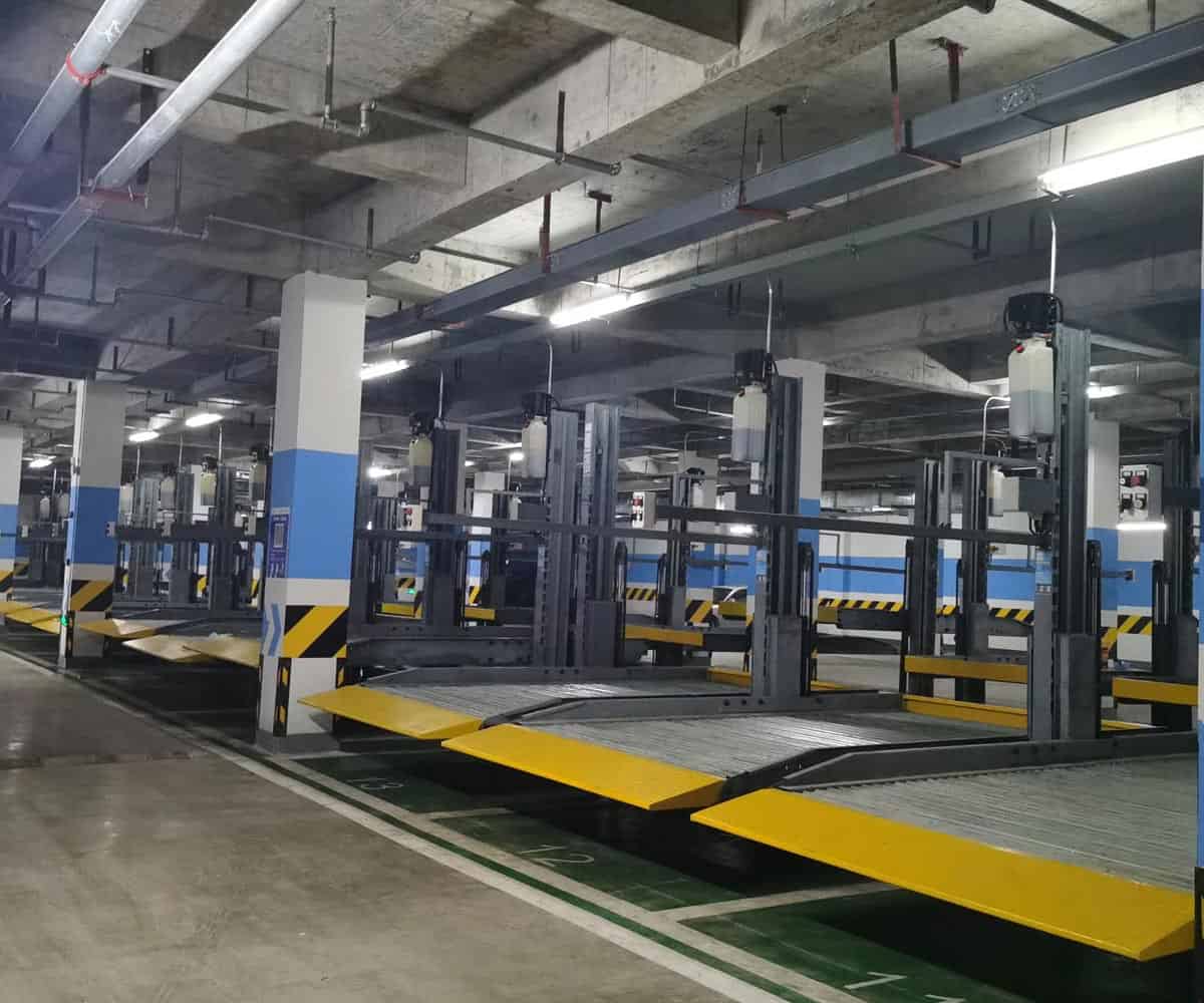 漢源縣升降橫移式立體停車庫安裝