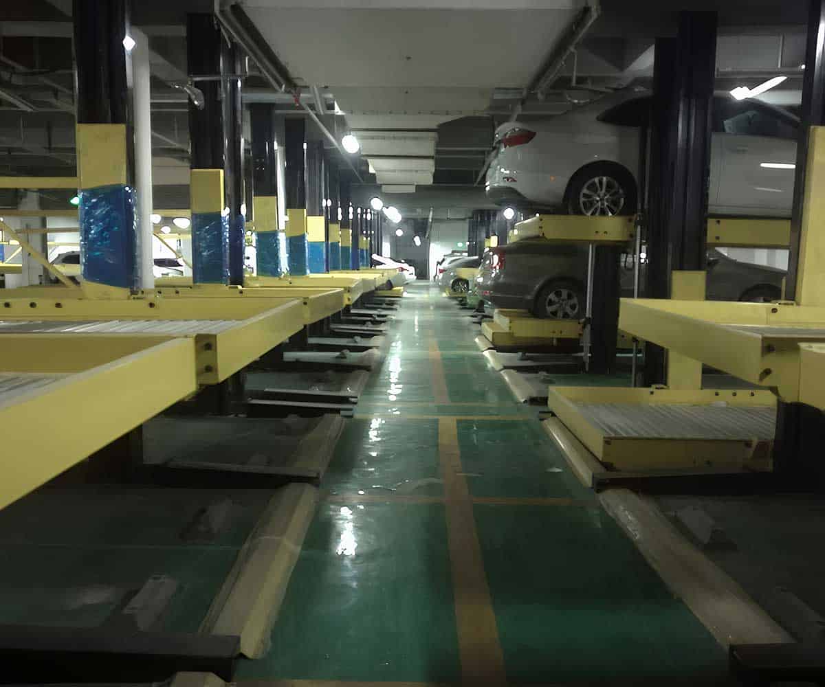 四柱簡(jiǎn)易升降機(jī)械停車設(shè)備墜車賠償問題