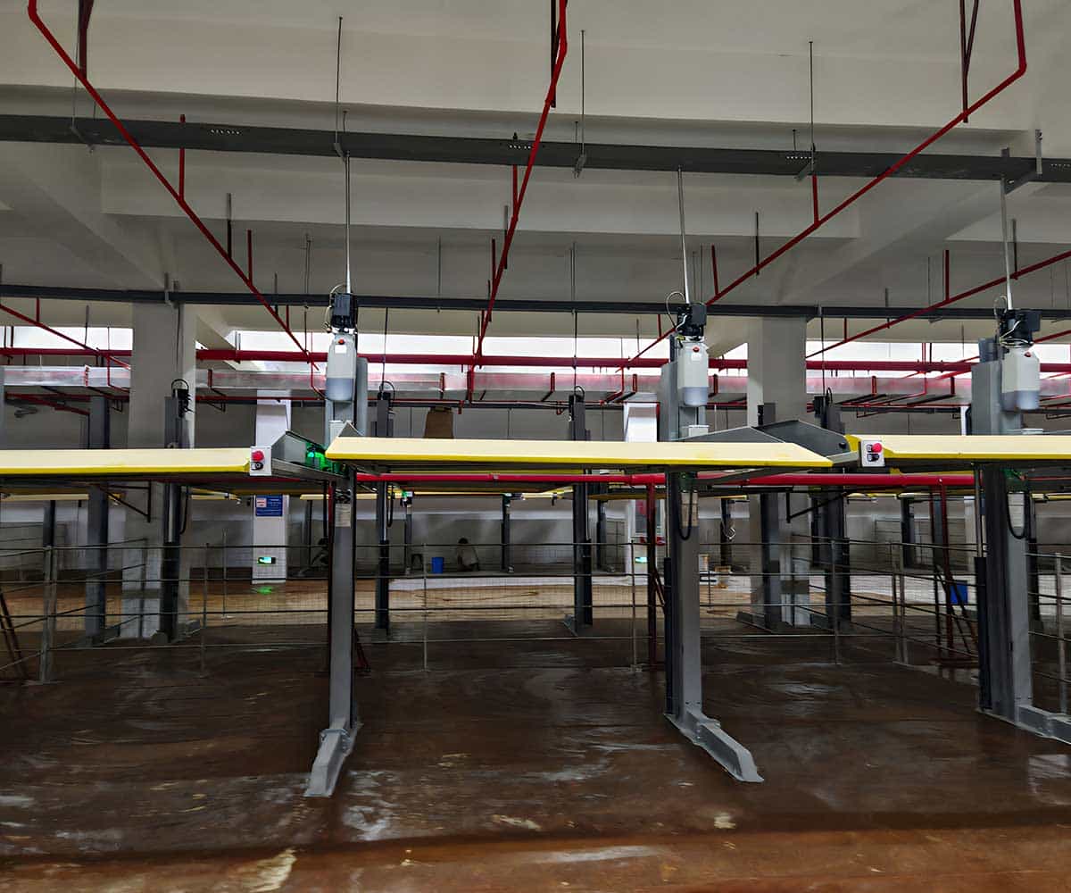 漢源縣兩柱機械式停車位充電樁安裝策略