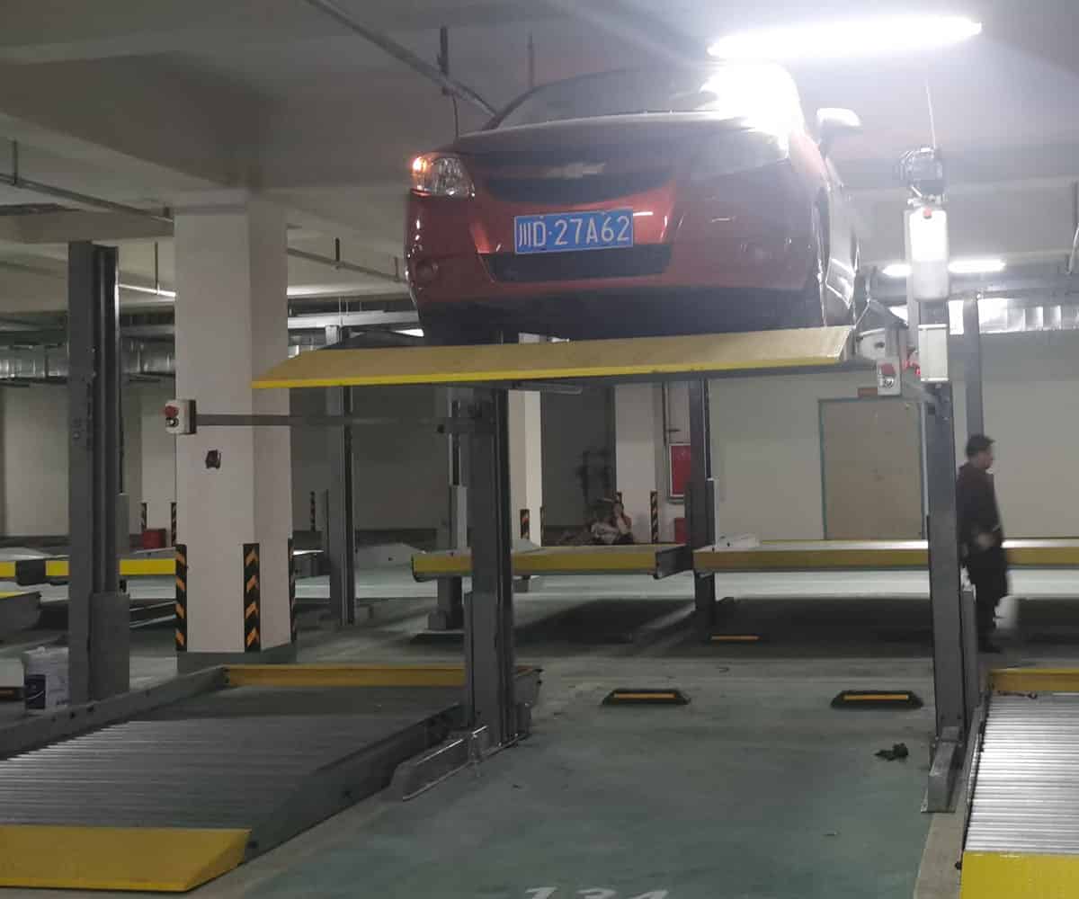 2層簡(jiǎn)易類(lèi)立體車(chē)位