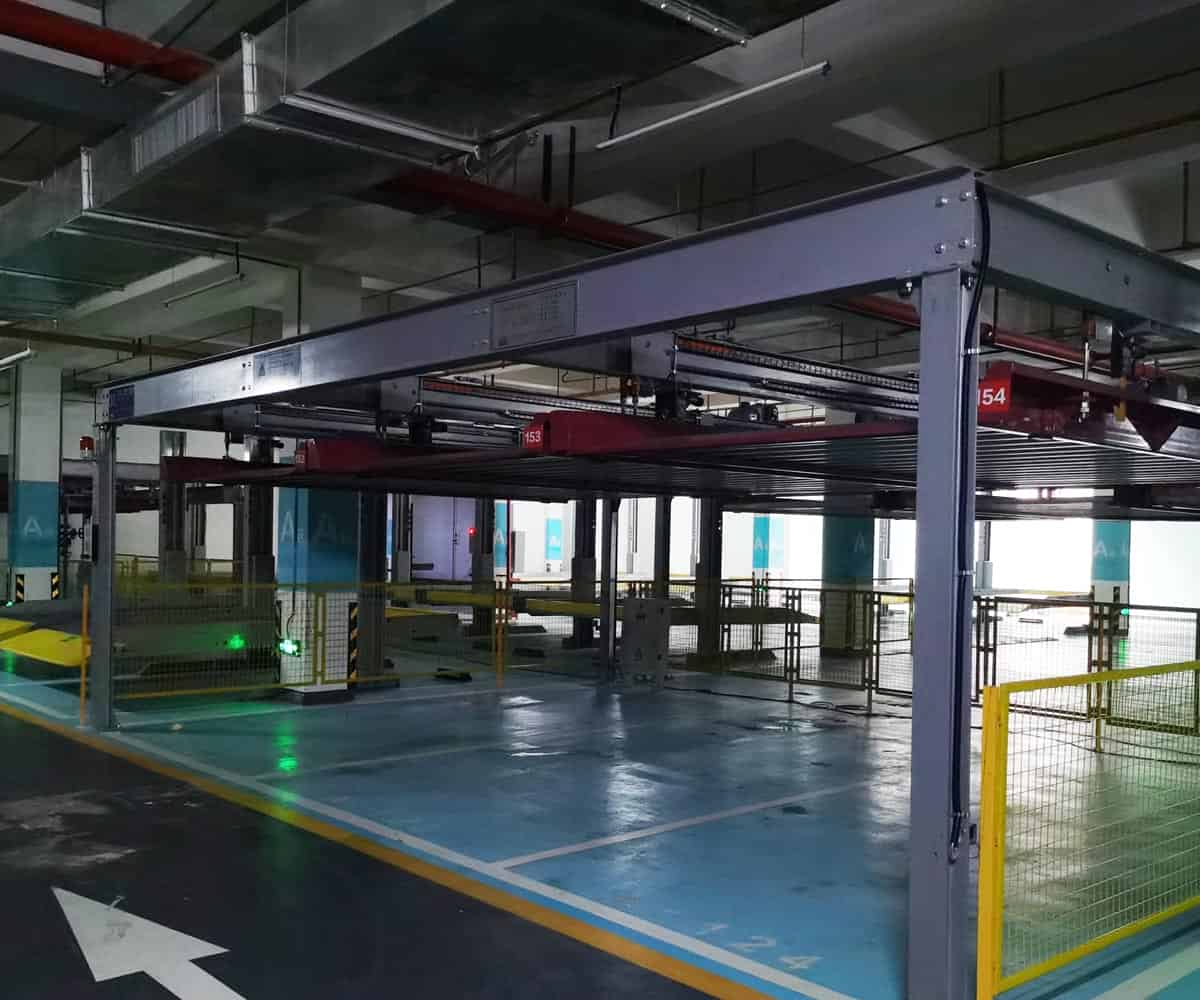 酉陽縣PJS四柱簡易升降機械式立體停車設備