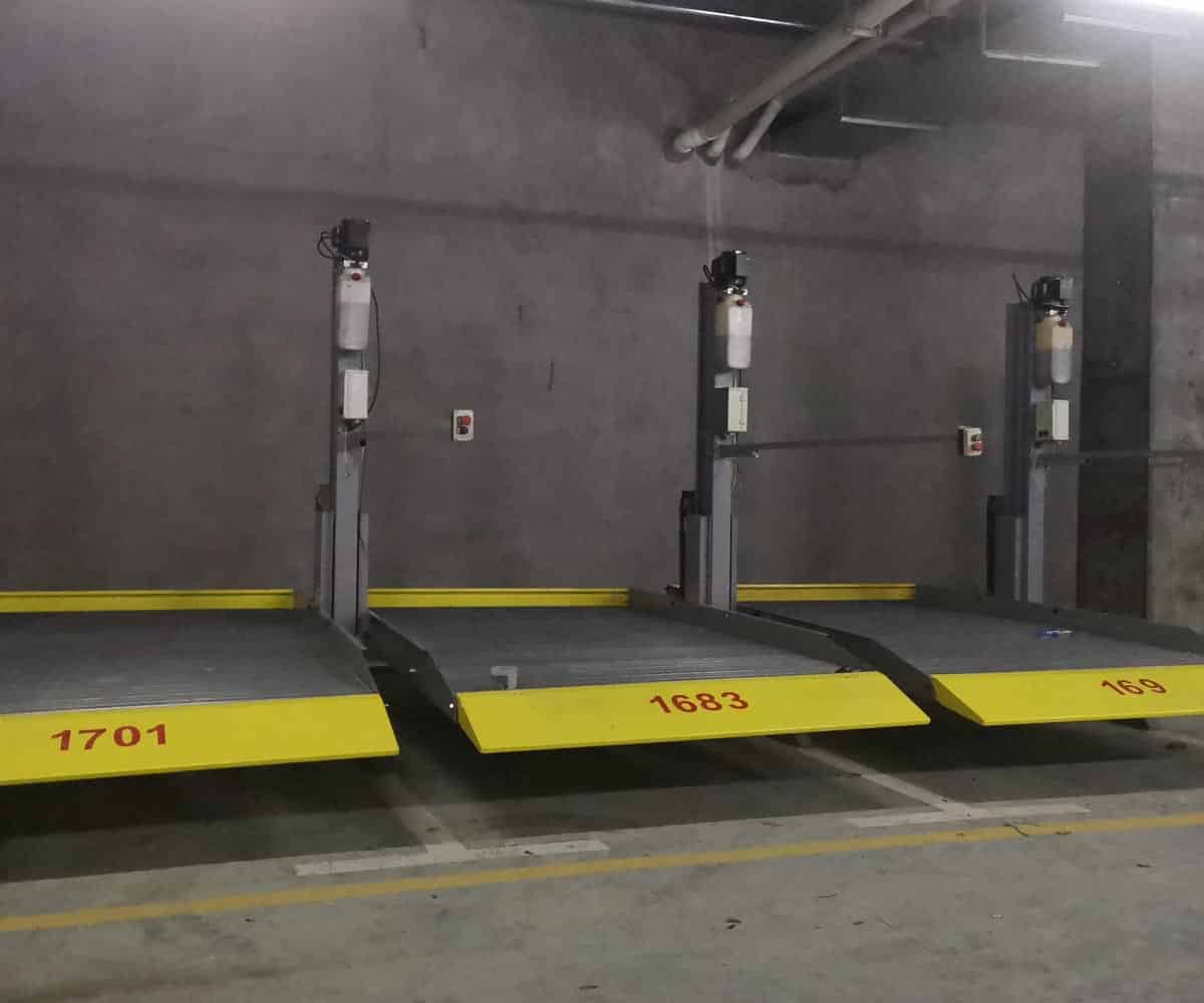 漢源縣小區四柱簡易式停車寶