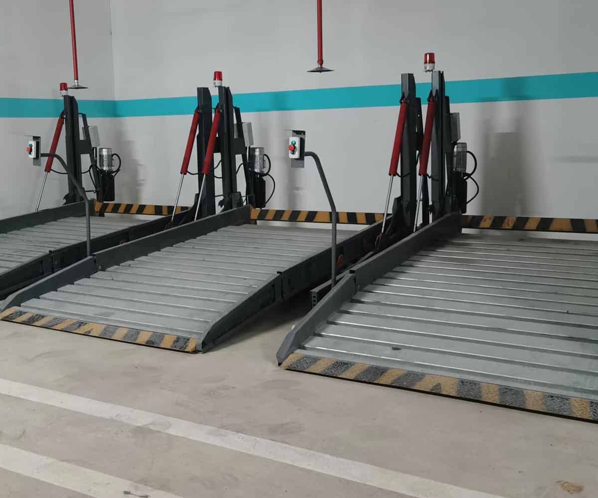 甘孜縣小區簡易機械停車場