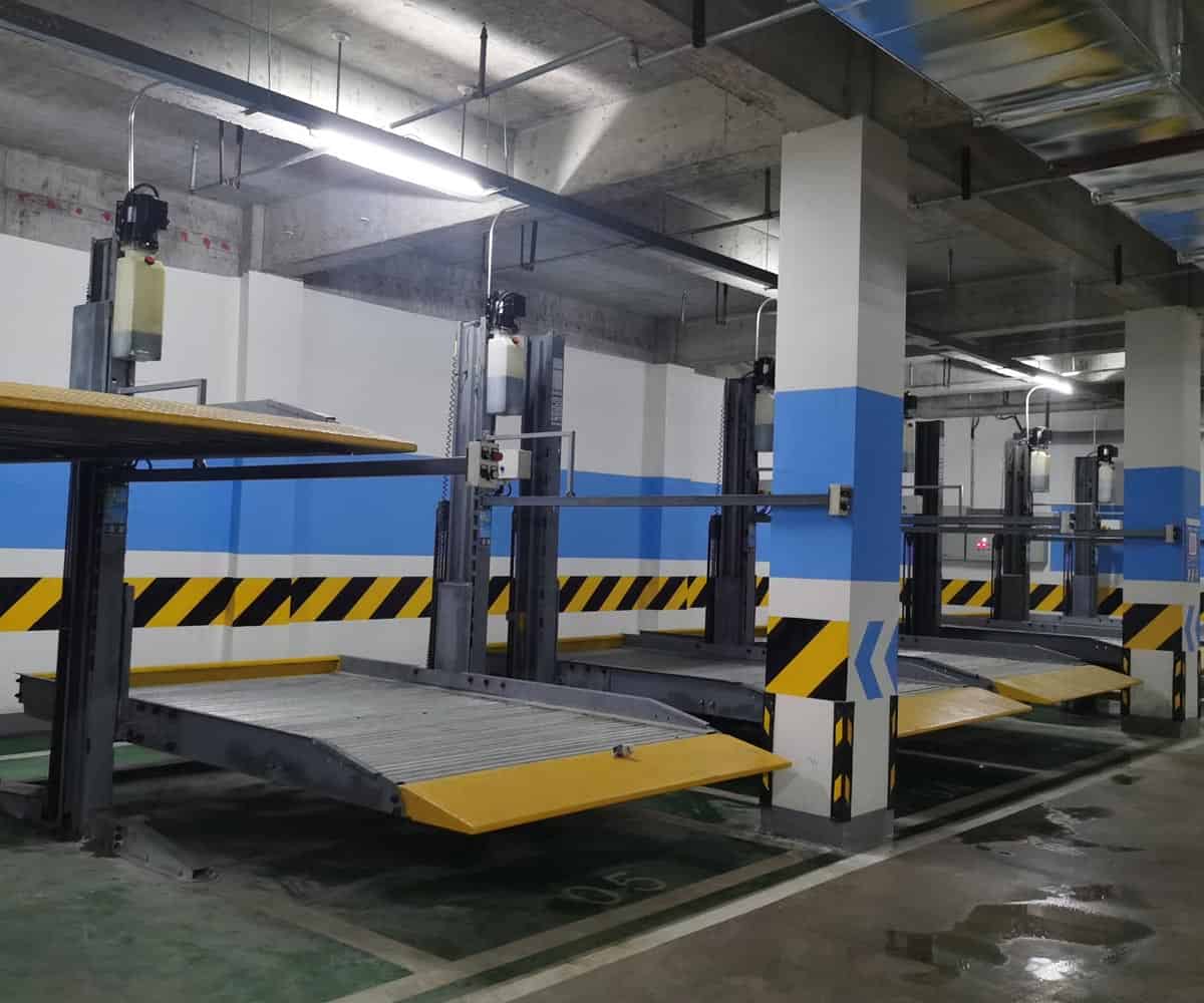 漢源縣小區雙層簡易類機械停車設備