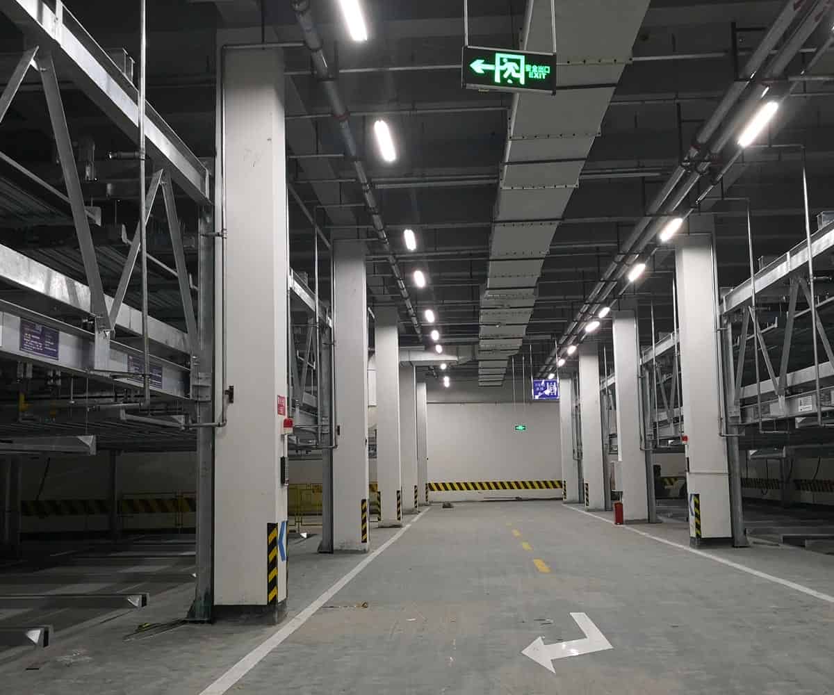 漢源縣三層升降橫移式機械式停車設備
