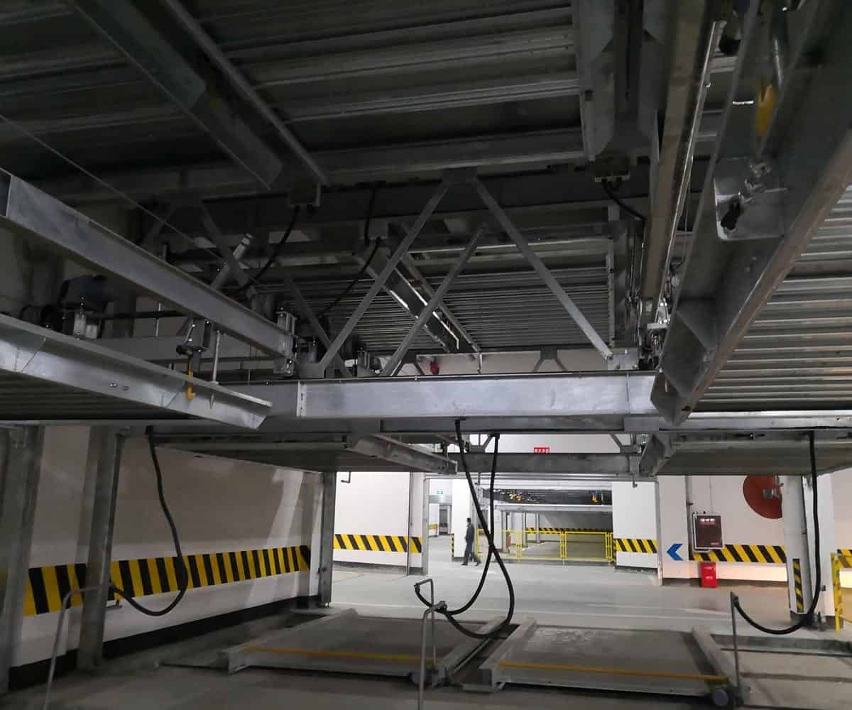 負(fù)二正三地坑式PSH5D2五層升降橫移機(jī)械式立體停車(chē)設(shè)備