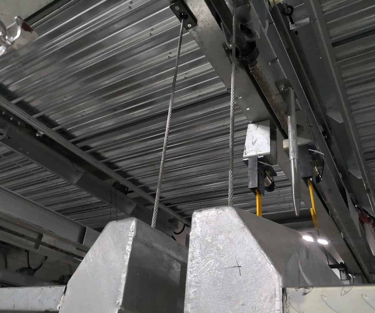 瀘定縣四至六層PSH4-6升降橫移機械式立體停車設備