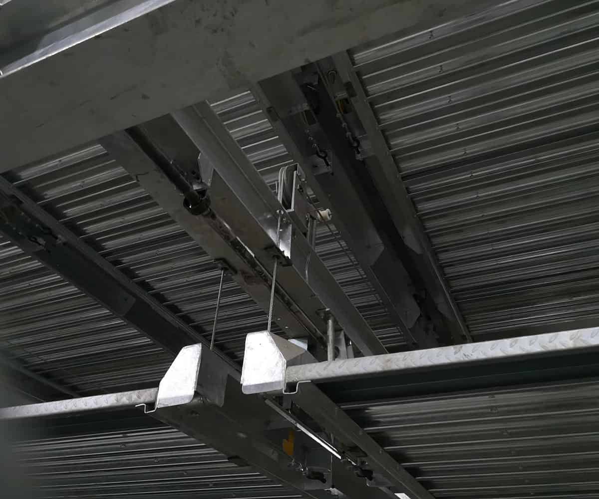 酉陽縣負一正二地坑PSH3D1三層升降橫移機械式立體停車設備