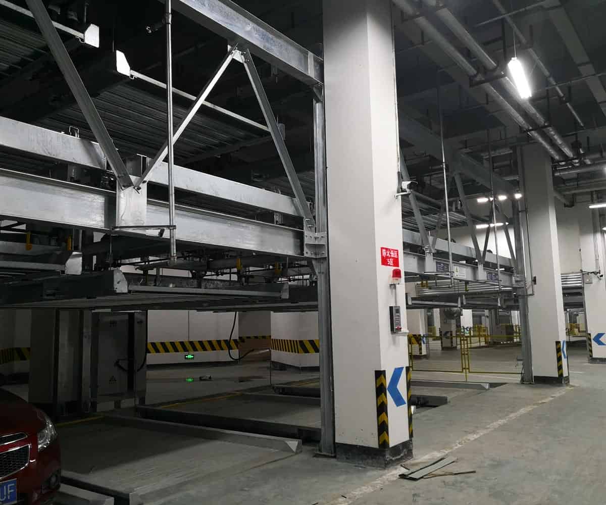 負(fù)一正一地坑PSH2D1二層升降橫移機(jī)械式立體停車(chē)設(shè)備